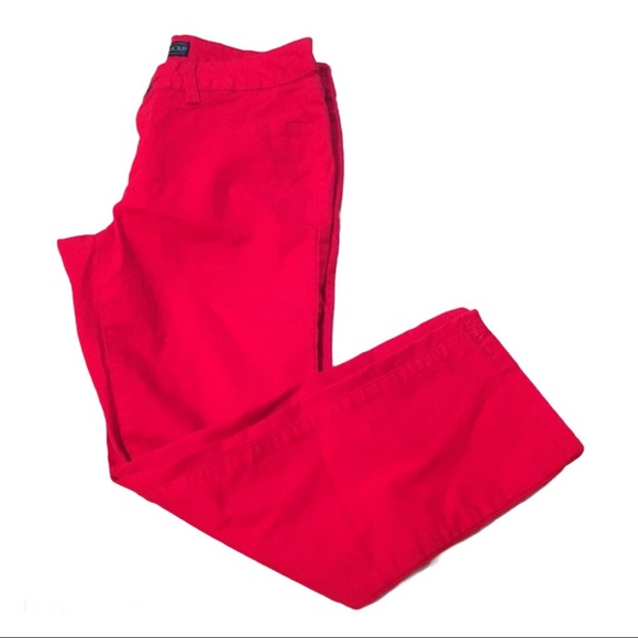 Denim - Almost famous bright red capris